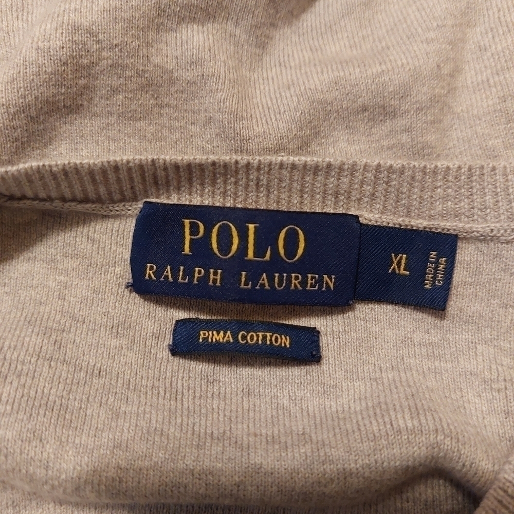 𝅺LAUREN RALPH LAUREN MENS SWEATER VEST- XL - Picture 4 of 4